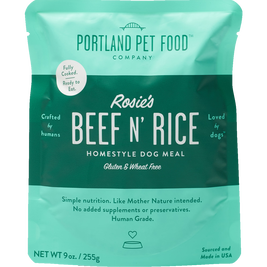 Portland Pet Food Wet Dog Food, Rosie&rsquo;s Beef N Rice