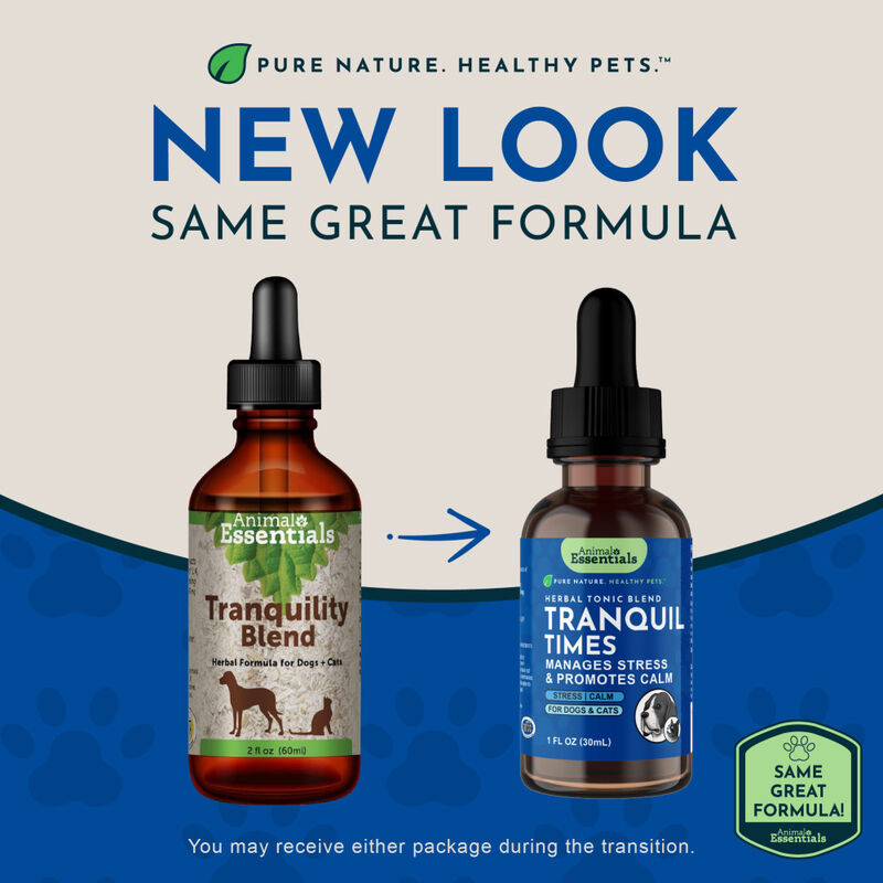 Animal Essentials Tranquility Blend Herbal Dog & Cat Supplement, 1-oz image number null