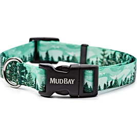 Mud Bay Dog Collar, Evergreen