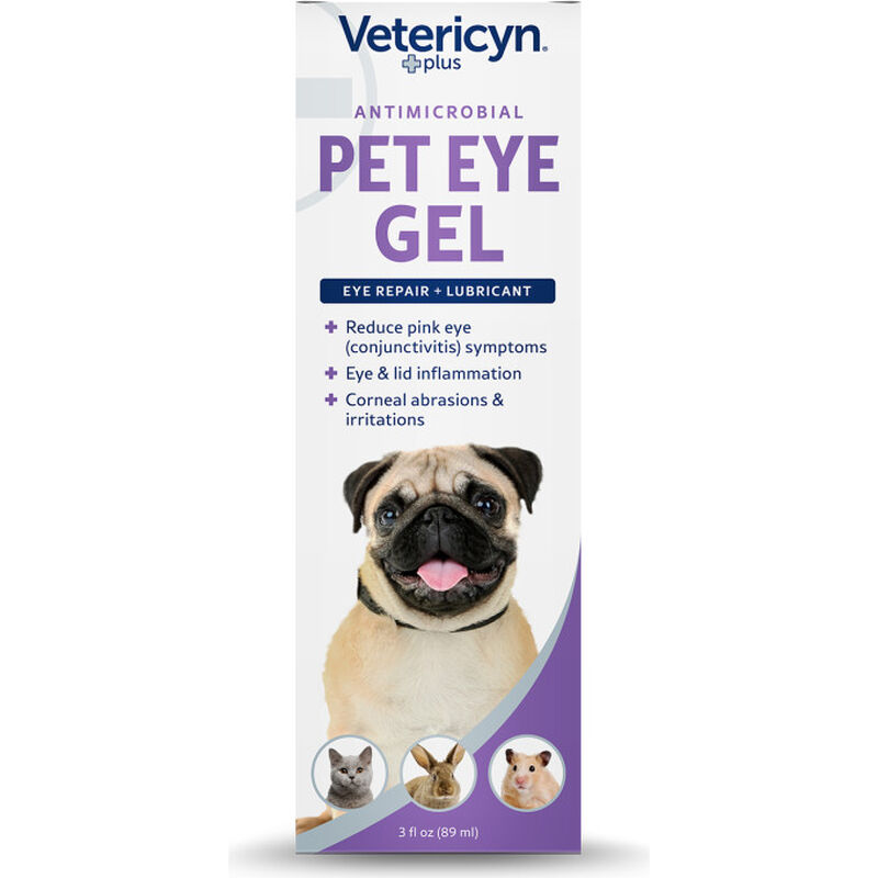Vetericyn Plus Antimicrobial Pet Eye Gel, 3-oz image number null