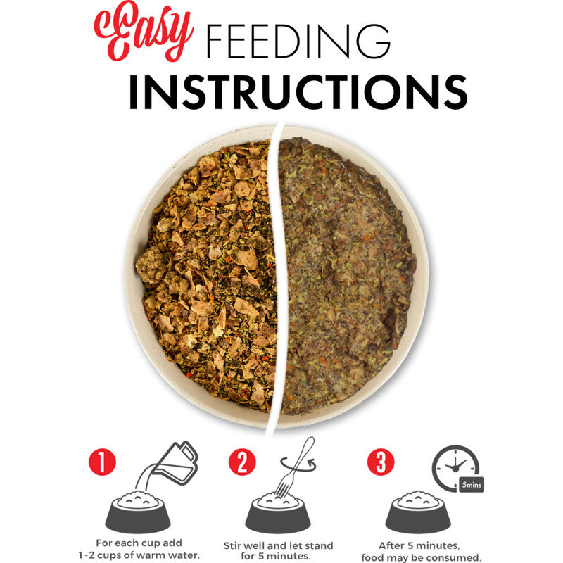 Grandma Lucy's Macanna Freeze-Dried Dog Food, Beef image number null