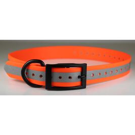 OmniPet Zeta Reflective Dog Collar, Orange