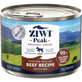 ZIWI Peak Original Series Canned Dog Food, Beef