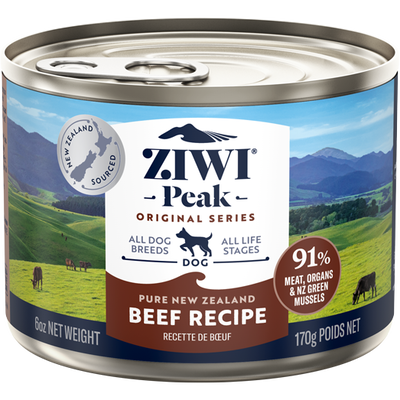 ZIWI Peak Original Series Canned Dog Food, Beef