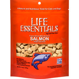 Life Essentials Freeze-Dried Cat & Dog Treats, Salmon, 5-oz
