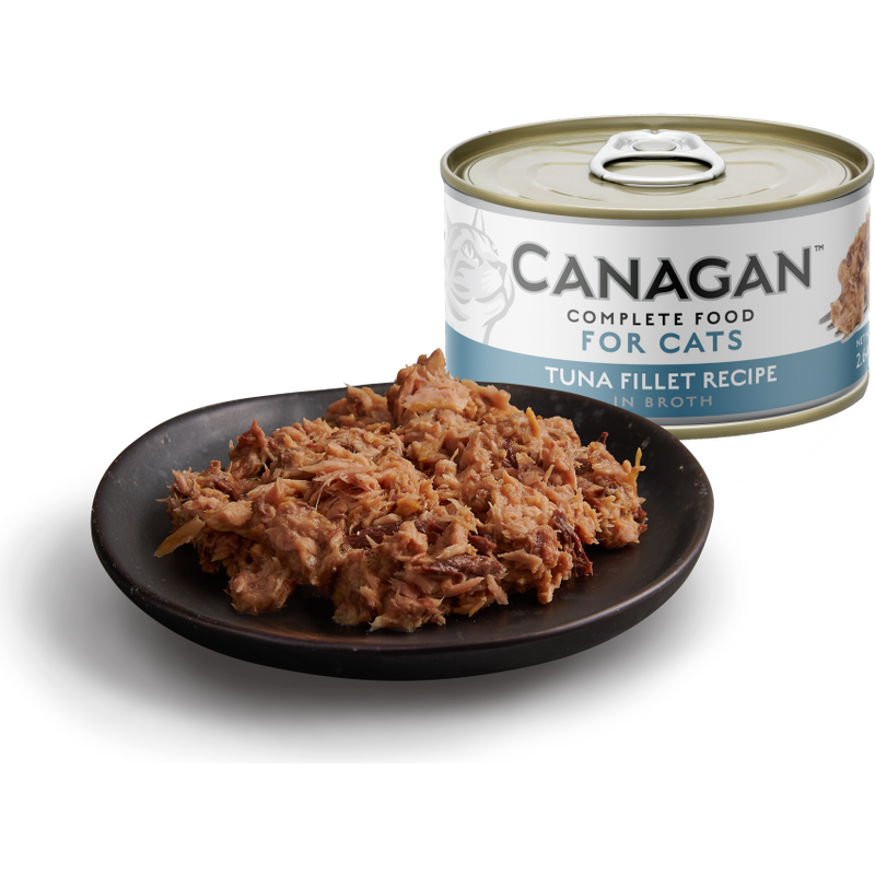 Canagan Grain-Free Canned Cat Food, Ocean Tuna, 2.64-oz image number null
