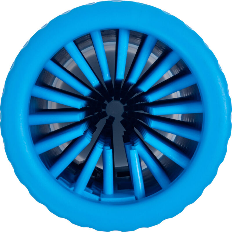 Dexas Popware for Pets MudBuster Portable Dog Paw Cleaner, Blue, Medium image number null