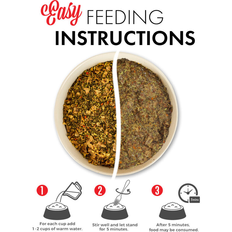 Grandma Lucy's Macanna Freeze-Dried Dog Food, Salmon, 3-lb image number null