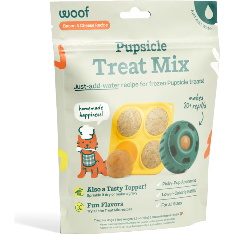 Woof Pupsicle Treat Mix, Bacon & Cheese, 5.5-oz image number null