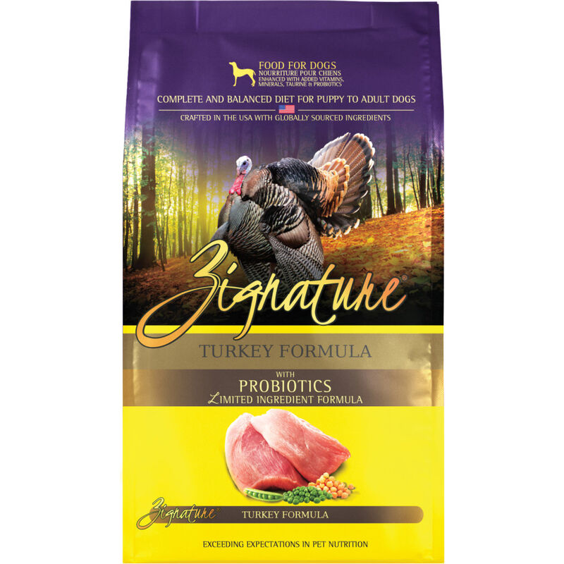Zignature Limited Ingredient Dry Dog Food, Turkey image number null