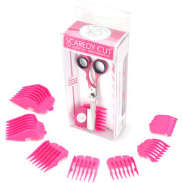 Scaredy Cut Silent 9-Piece Pet Grooming Kit, Pink