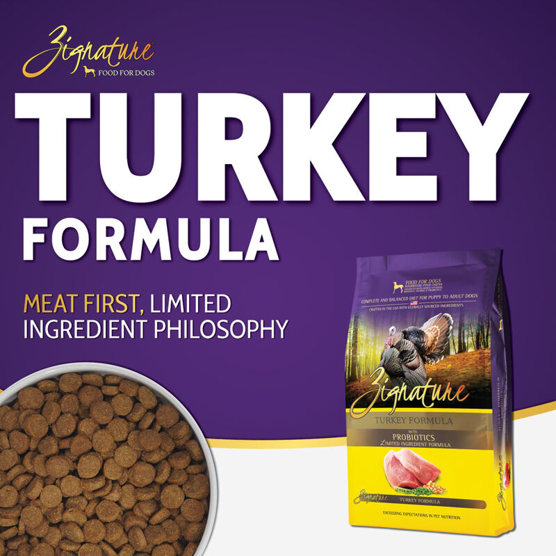 Zignature Limited Ingredient Dry Dog Food, Turkey image number null
