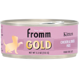 Fromm Gold Canned Cat Food, Kitten, Chicken & Duck