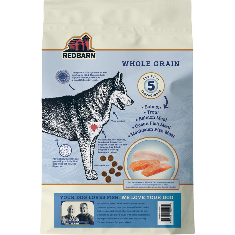 Redbarn Whole Grain Dry Dog Food, Ocean image number null