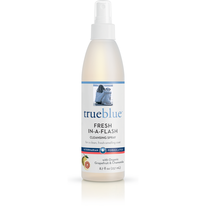 TrueBlue Fresh In-A-Flash Dog Cleansing Spray, Grapefruit, 8.7-oz image number null