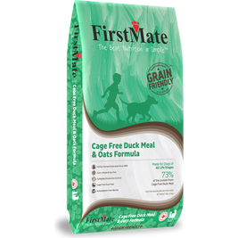 FirstMate Grain Friendly Dry Dog Food, Duck & Oats