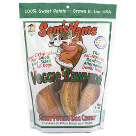 Sam's Yams Sweet Potato Dog Treats, Veggie "Rawhide", 14-oz