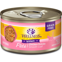 Wellness Complete Health Pate Canned Cat Food, Kitten, Chicken