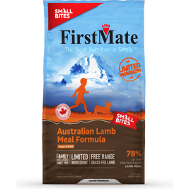 FirstMate Grain-Free Dry Dog Food, Small Bites, Lamb