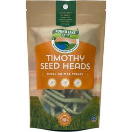 Round Lake Farm Small Animal Treats, Timothy Seed Heads, 10-gram